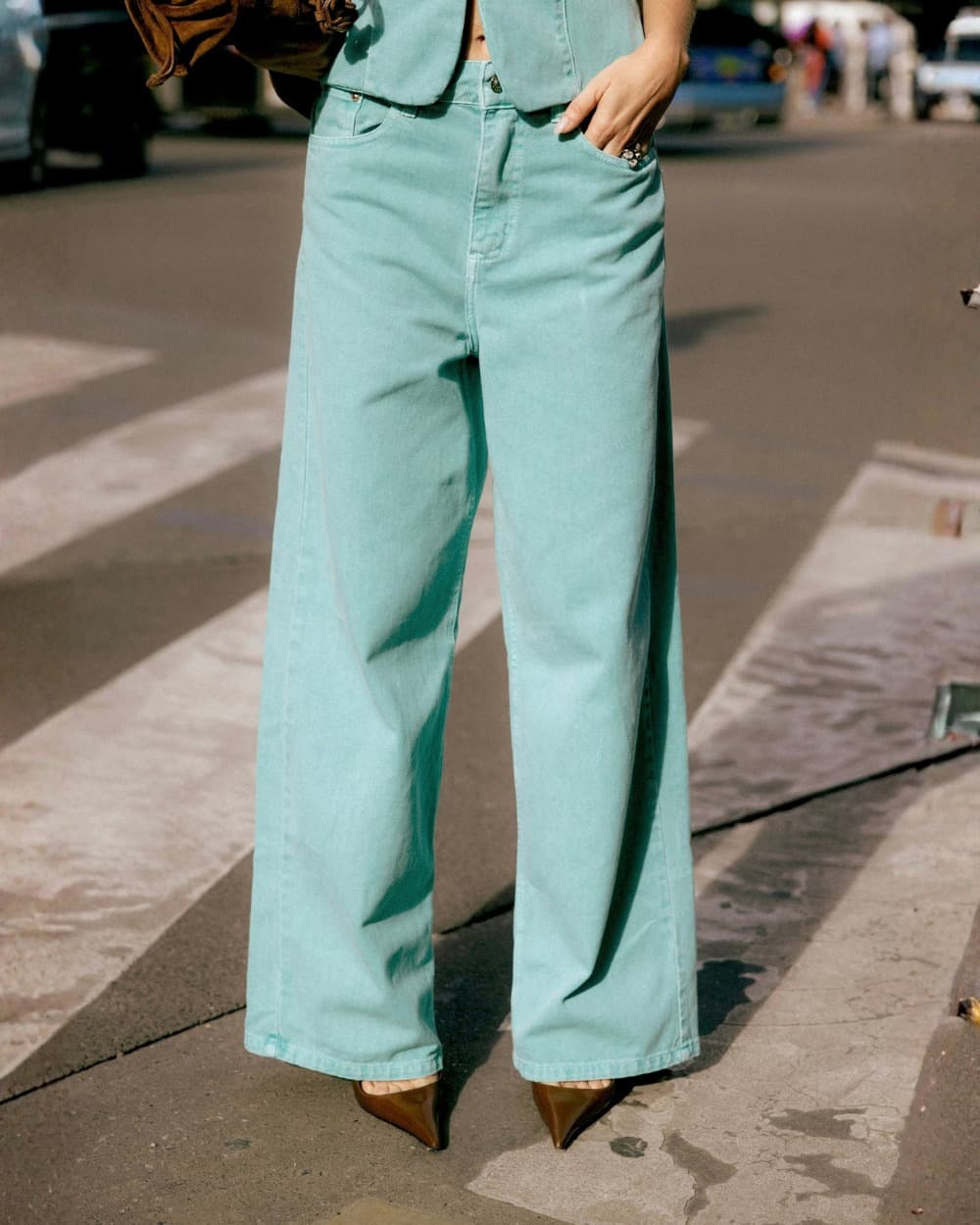Calça Turquesa Sorrento